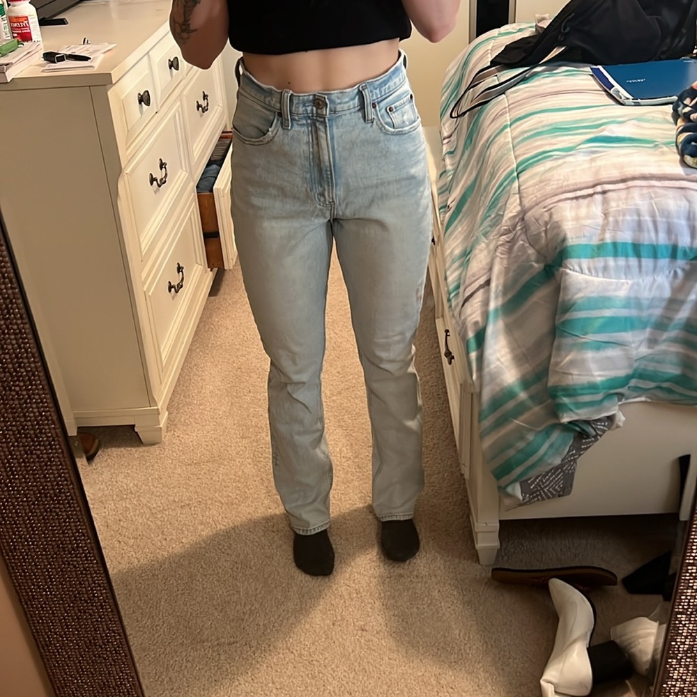 Size 27/4 are Abercrombie and Fitch jeans